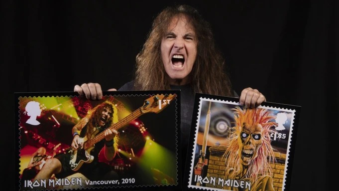 Edisi Terbatas Prangko Iron Maiden Persembahan Royal Mail Dibandrol Rp2,7 Juta